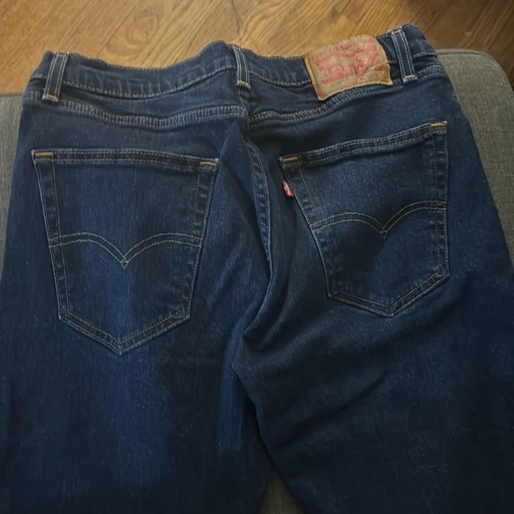 505 Levi jeans Plike navy blue L32 W32